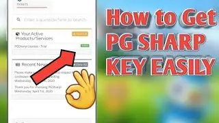 How to get pgsharp key /latest method /get free keys
