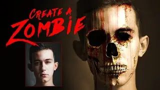 Photoshop: как превратить лицо в плотоядного ЗОМБИ!