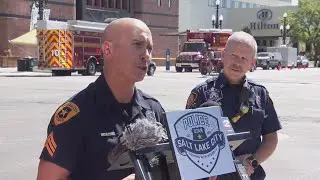 Salt Lake City Police and Fire Departments provide update into suspicious item