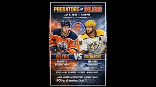 OFR SZN 3 LIVE: Nashville Predators Edmonton Oilers  LIVE NHL GAME 43 Predators @ Oilers Game Stream