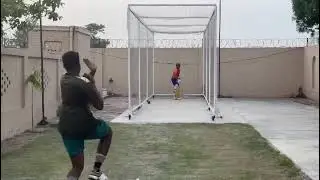 Faheem Ashraf Practice at Home after Selecting in National Squad #cricket #cricketnews