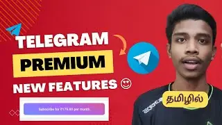 New! Telegram Premium Features நல்ல இருக்கே | Telegram Update 2022 | In Tamil | Tech With Jana John