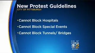 New Guidelines Prohibit Protesters From Blocking Certain Intersections, Roadways