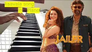 KAAVALA Song in 🎹🎶🎵 from sk pianist tamil #piano #kavala #jailer #thamana #trending