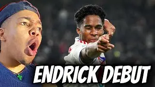 Reacting to Endrick Lyon DEBUT vs Lille | HE IS COOKING!