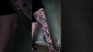 Amazing cyborg leg tattoo by Shamacktattoo. Don&rsquo;t forget to like and subscribe.