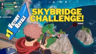 Epic Fortnite Skybridge Victory: New Friends Lost to the Storm 😢