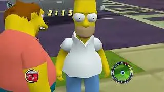 WHAT EVEN IS THIS RANDOMIZER THE SIMPSONS HIT AND RUN (INTRO/LEVEL 1)