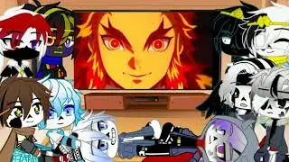 🍓🥀SANS AUS REACT TO GACHATUBERS AND HASHIRAS(DEMON SLAYER)//S.C//(🇲🇽,🇺🇸)//PART,5🥀🍓