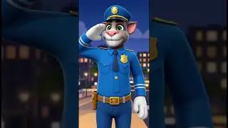 tom reveal police 🚨 | talking Tom cat 2.0 relaunch Gameplay #talkingtomcat  #animation #talkingtom