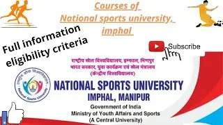 National sports university courses ll nsu courses ll courses of nsu imphal ll nsu imphal
