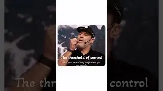 Tony Robbins. | The threshold of control. #tonyrobbins #motivation #shorts