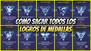 🔥Como sacar TODOS los LOGROS DE MEDALLAS en freefire nueva actualizaci&oacute;n 2025 logros freefire