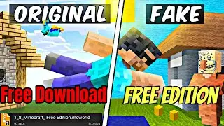 🤯How To Download Minecraft Free Edition World 😍😍 [Don't Miss]