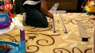 MalaMaker CNC Router X-axis Rail Assembly