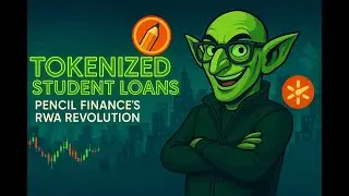 Crypto Goblin: Tokenized Student Loans - Pencil Finance&rsquo;s RWA Revolution! (May 2025)  #cryptogoblin