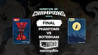 Black Widow VS Yennenga (PhantomX vs Boterham) WoC24 Final, partida 3 Bo5 | Unmatched