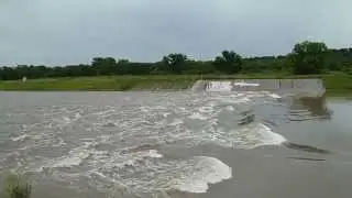 Trinity River flooding, 5/24/2015, Fort Worth, TX., Beach St. I-30. (PART 1)