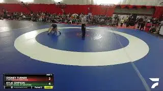 132-138 Lbs Round 1 - Sydney Turner, X-Factor Elite Wrestling Vs Kylie Simpson, Victory School Of
