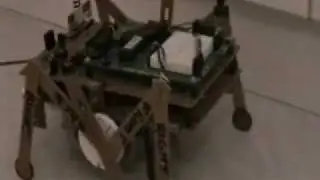 Simple hexapod robot with two servos (part 8)