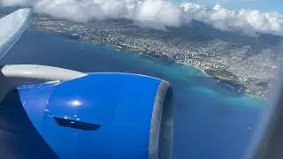 United - Boeing 777-222 - UA1636 - Honolulu to Los Angeles (Take-off)