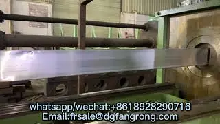 Aluminum square tube chain cold drawing machine