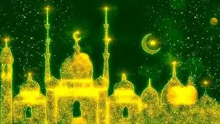Background Video Islami Masjid Idul Fitri | Ied Mubarak