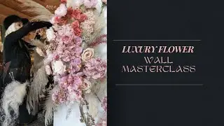 Diy Flower School - Flower Wall - Signage Board Promo!