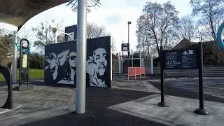 Winter Morning Walking Tour to Langthorne Park Explore || London Walk