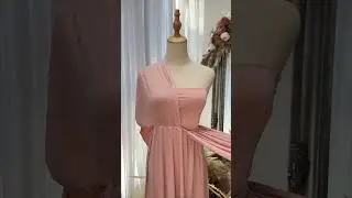 Mannequin Tutorial &ndash; Styling the Infinity Dress with a Matching Tube 👗✨