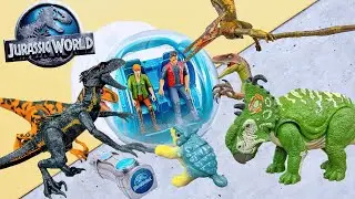 Matchbox Jurassic World Legacy Collection Gyrosphere Dino Encounter | Remote Control Toy Vehicle