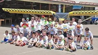 Cubs Scouts visit the Zenith Aircraft kit factory to learn about light aircraft