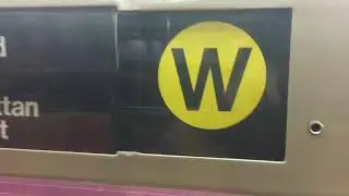 I actually found a R68 W train