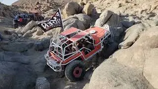 KOH 2023 Blueberry trail Off road crawler tipping over