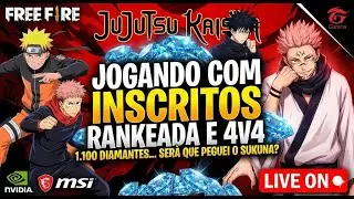 👽AZUKO🔴 !  FREE FIRE XJUJUTSO KAISEN ! #freefire #garenafreefire #diamantesff #jujutsukaisen#azuko