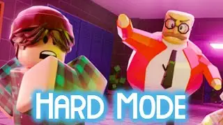 [HARD MODE] Escape The EVIL PRINCIPAL Scary OBBY Roblox Gameplay Walkthrough No Death