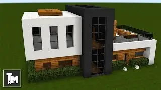 Minecraft: How To Build a Small Modern House Tutorial (Easy) (Episode 3) 2018