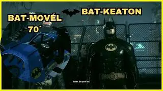 Batman de Keaton  + Batm&oacute;vel Cl&aacute;ssico  =  Caos Total em Gotham! (Nova Skin Gameplay) NOVA SAGA!