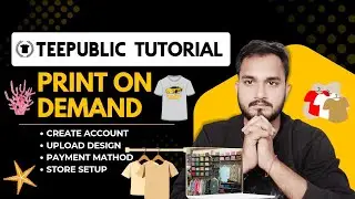 teepublic print on demand | teepublic tutorial in hindi | sell tshirt design online