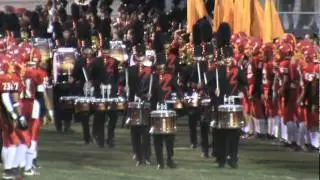 2011 Batavia Football Team takes the Field