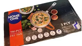 Stainless Steel Home One Review|Try Ply Stainless Steel Fry Pan| Shabnam kitchen