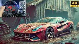 Rebuilding Ferrari 599X Evolution 1416HP | Forza Horizon 5 Steering Wheel Gameplay