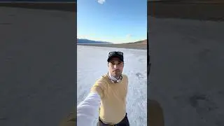 Badwater Basin &ndash; Standing at the Lowest Point in North America! 🏜️#badwater #deathvalley #desert