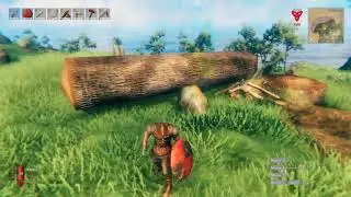 Valheim - Tree chopping without an axe!
