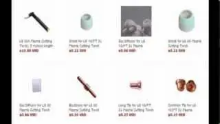 LG 40 plasma cutting consumables