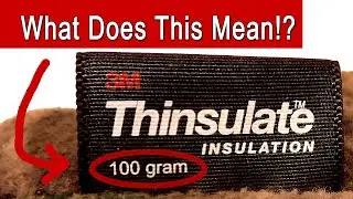 What Grams of Insulation For Hunting Gear Really Means | Thinsulate, Primaloft, Thermalite, etc