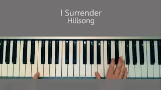 I Surrender - Piano Tutorial and Chords (Hillsong Worship)