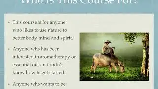 Complete Guide To Essential Oils & Aromatherapy  : Introduction To This Course