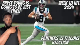 Reaction To Carolina Panthers vs Atlanta Falcons Game Highlights| 2024 NFL Season Week 18
