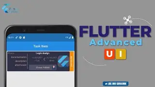 Learn how to design and enjoy using the most widely used widgets in Flutter(Flutter advanced design)